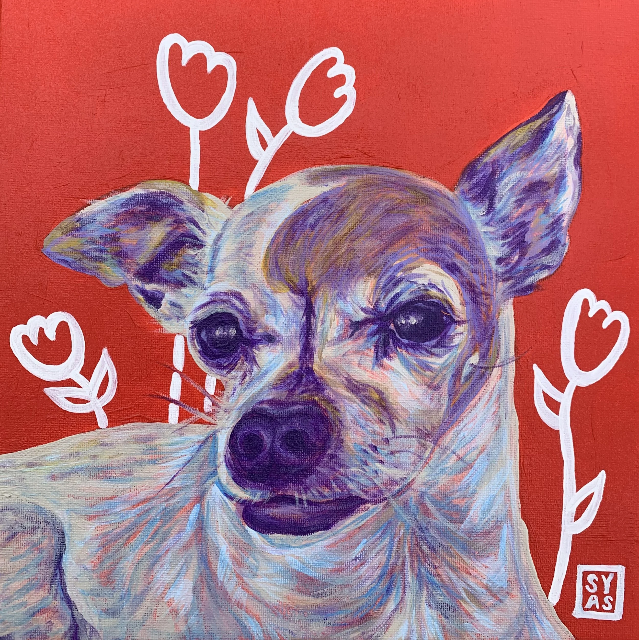 Scuttle, 2023
Acrylic on canvas
10 x 10 inches
