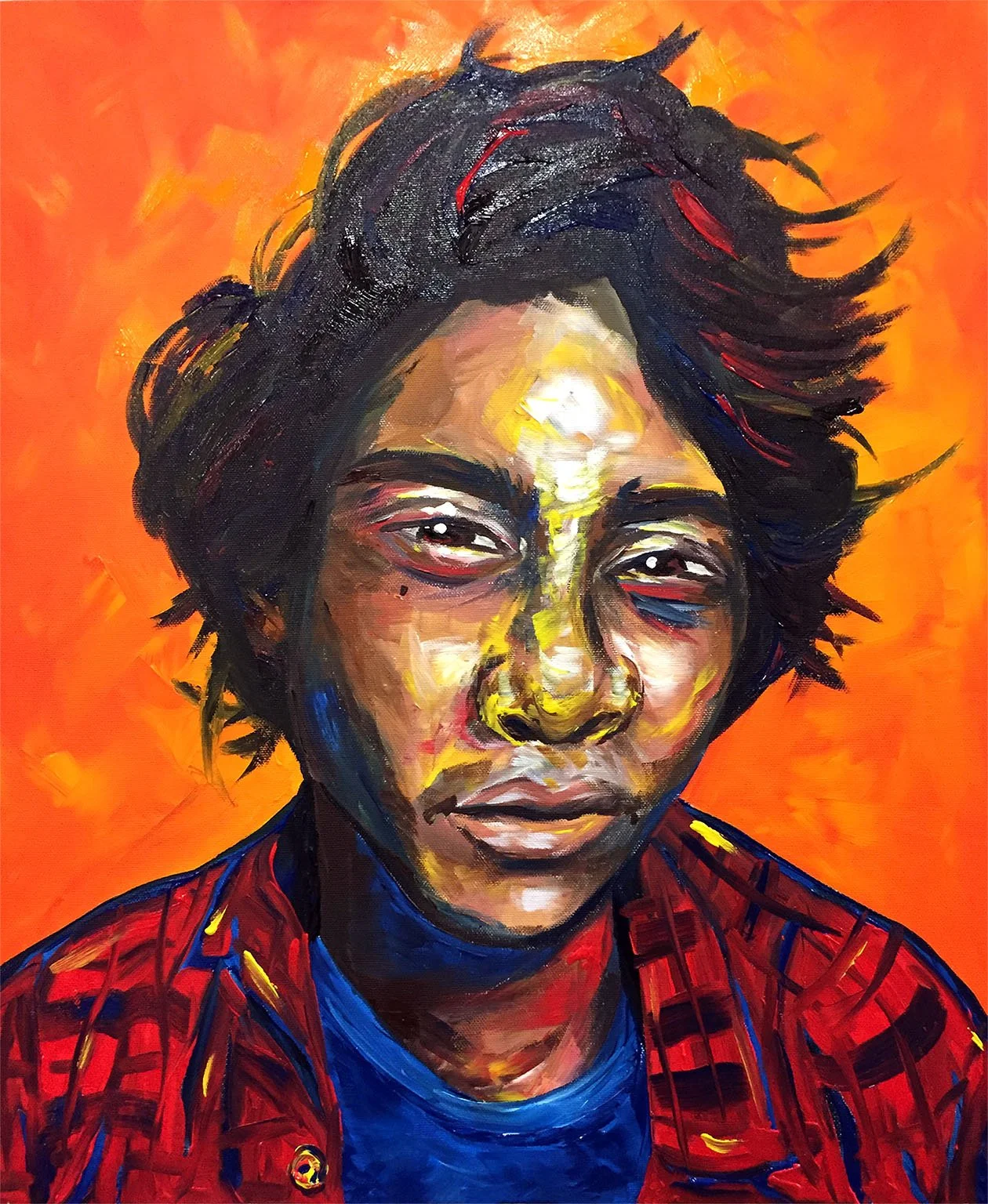 Noel, 2017
Acrylic on canvas
20 x 24 inches