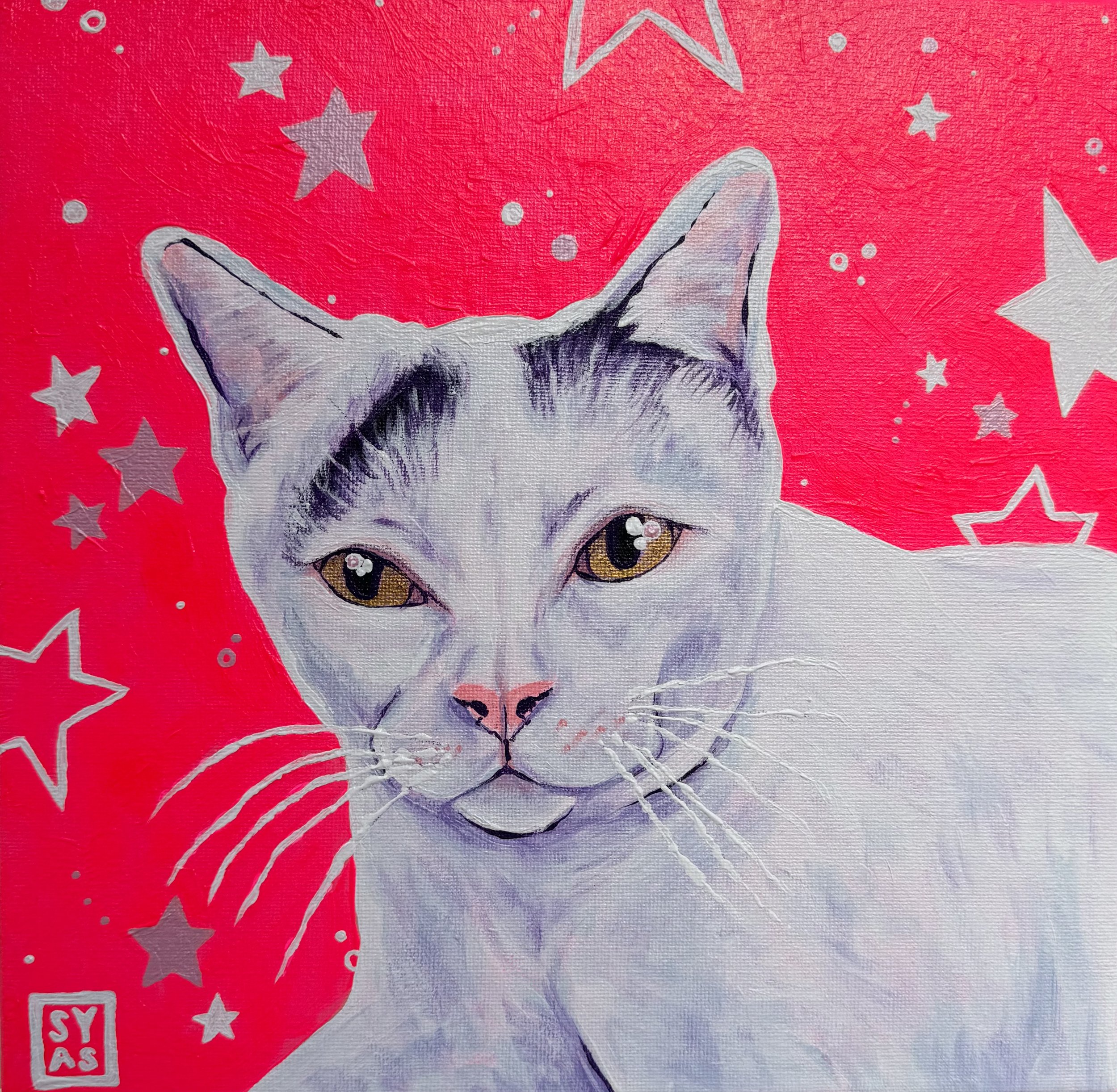 Emoji, 2023
Acrylic on canvas
10 x 10 inches