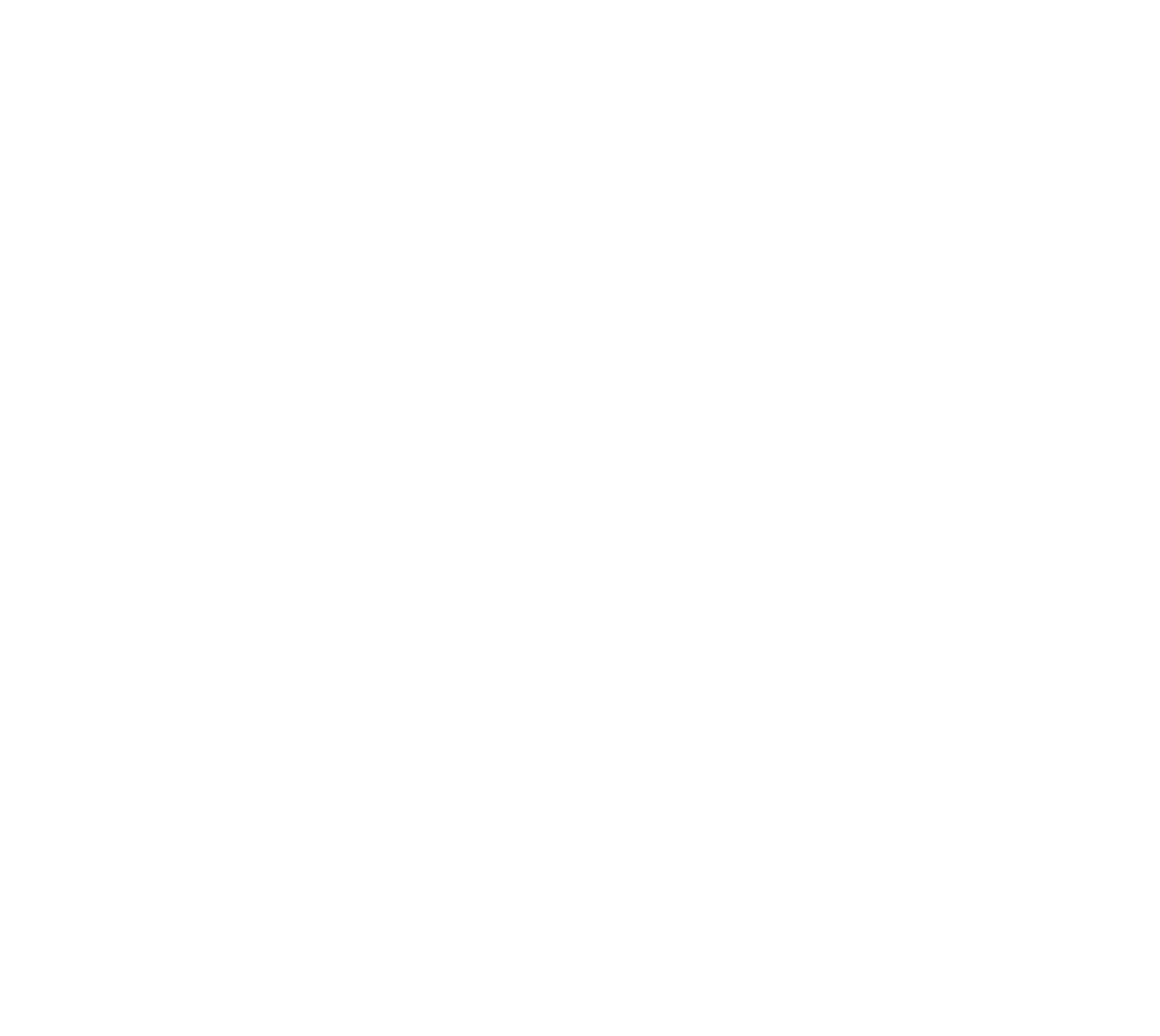 A stylized, distressed white letter Q with a long tail on a black background.