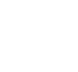 Silhouette of a flower with multiple petals and a central circular area.