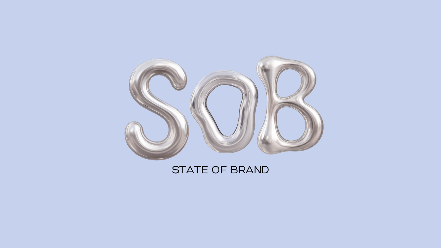 SOB State of Brand chrome logo
