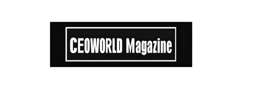 Logo of CEOWORLD Magazine in black and white.