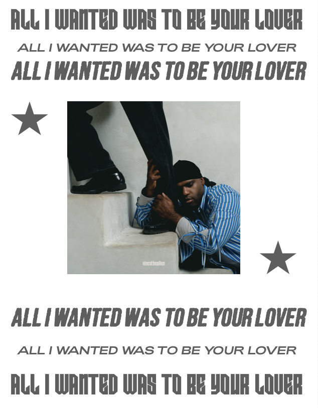 ALL I WANTED WAS TO BE YOUR LOVER - Digital Zine
