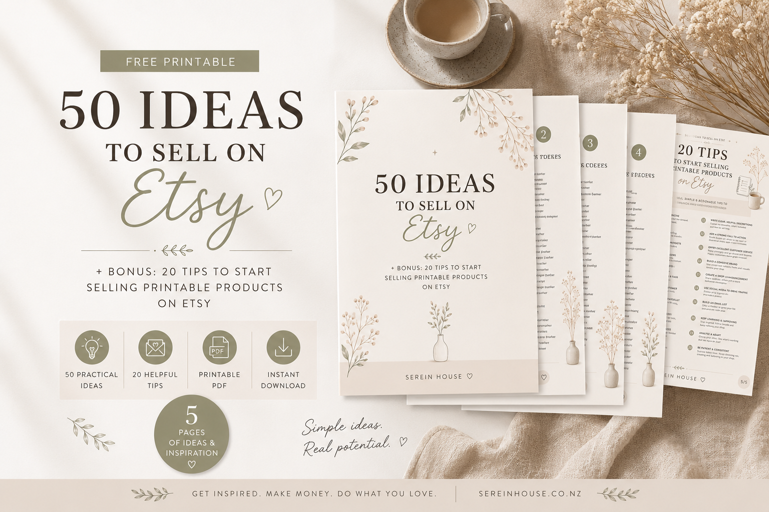 50 Digital Products You Can Sell On Etsy (Even As A Beginner!)
