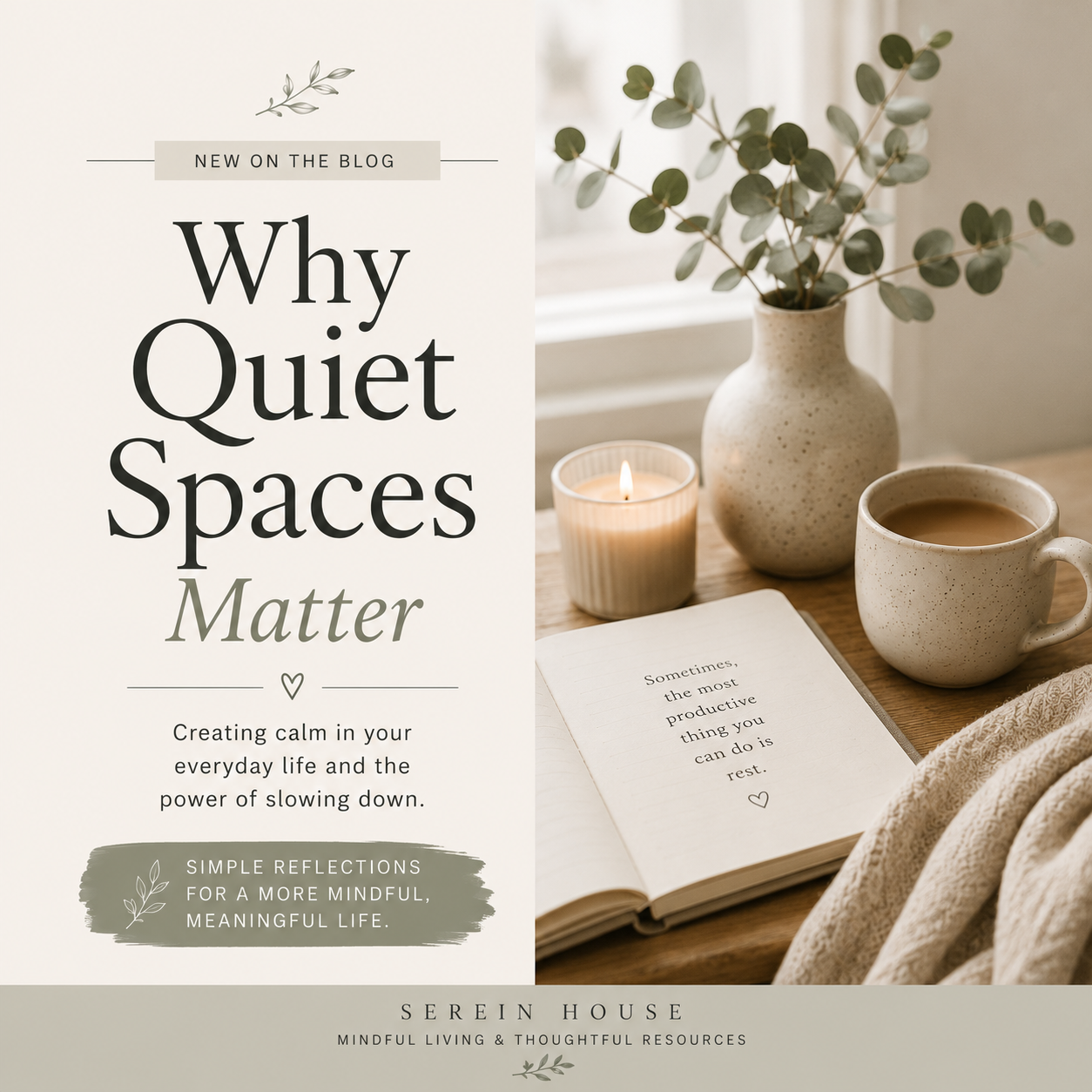 Why Quiet Spaces Matter