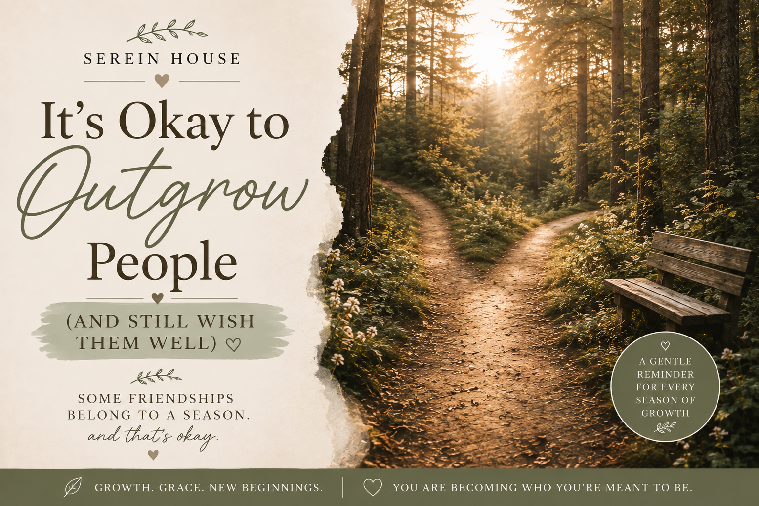 It's Okay to Outgrow People (And Still Wish Them Well)