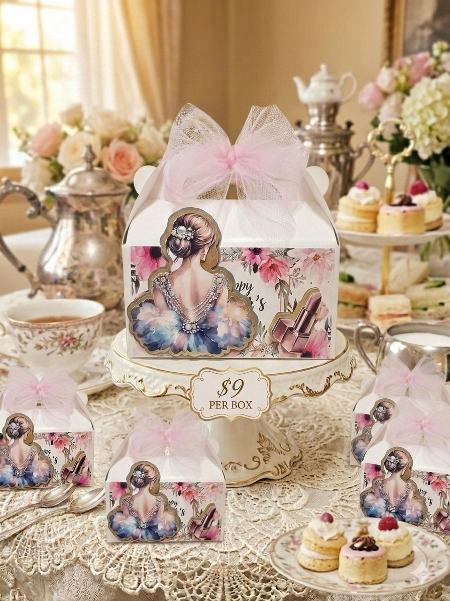 Cajita Dulcera / Party Favor Gable Box