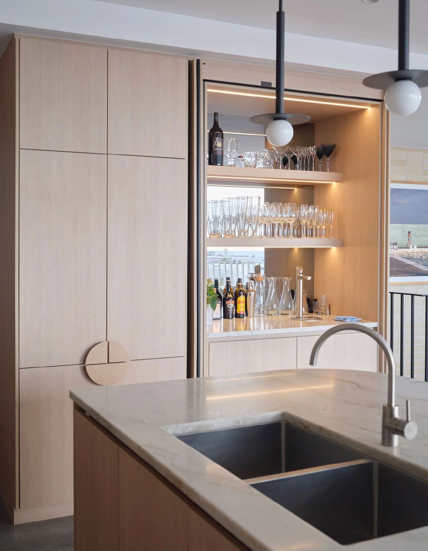 Calautti Homes - North Beach - Hidden Bar