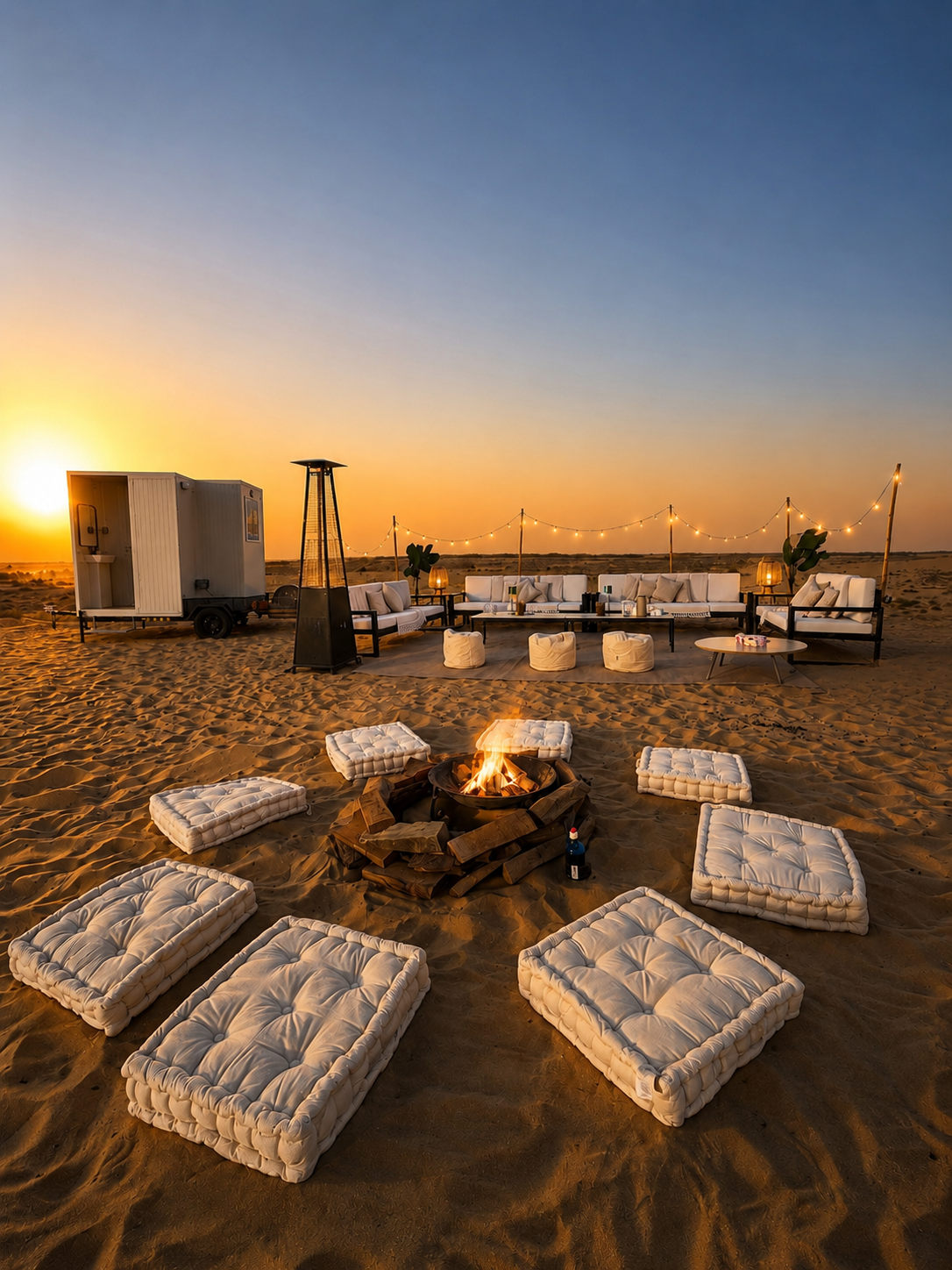 Desert Setup - 15Pax