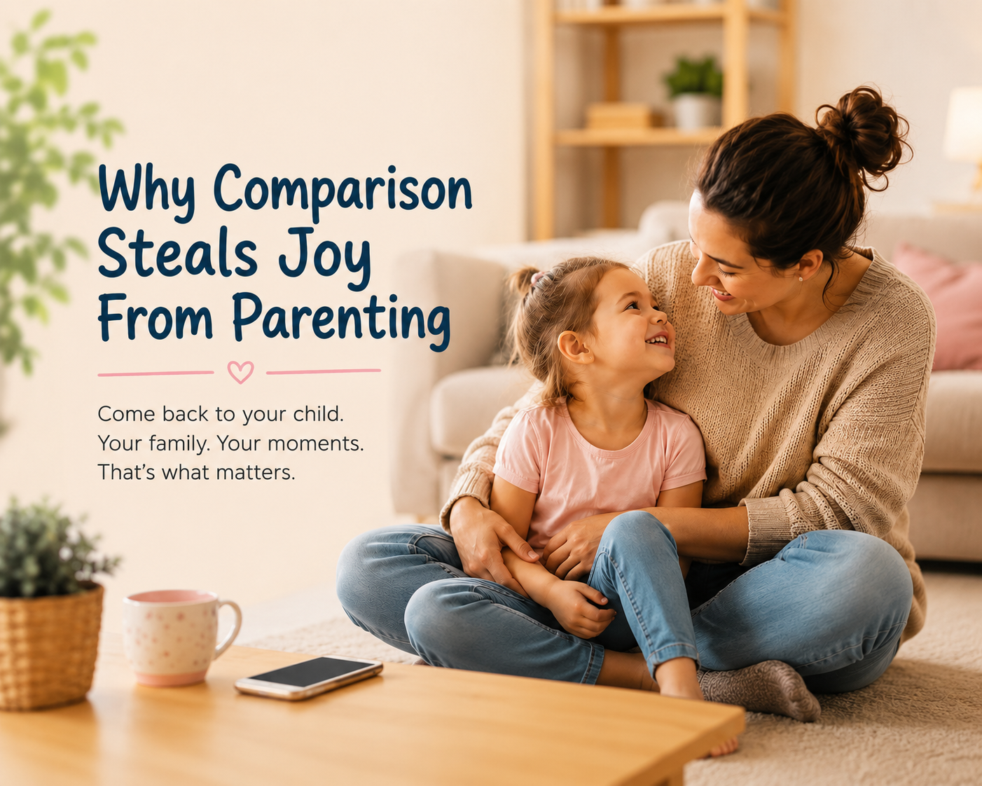 Why Comparison Steals Joy From Parenting