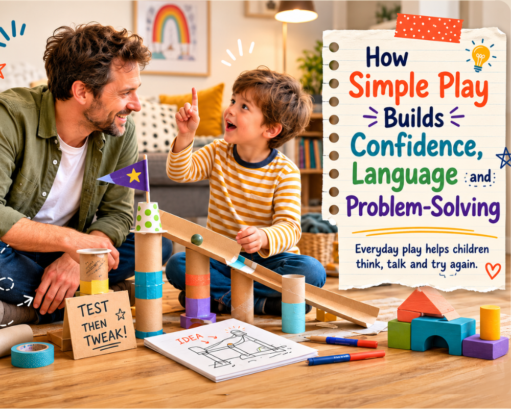 How Simple Play Builds Confidence, Language and Problem-Solving