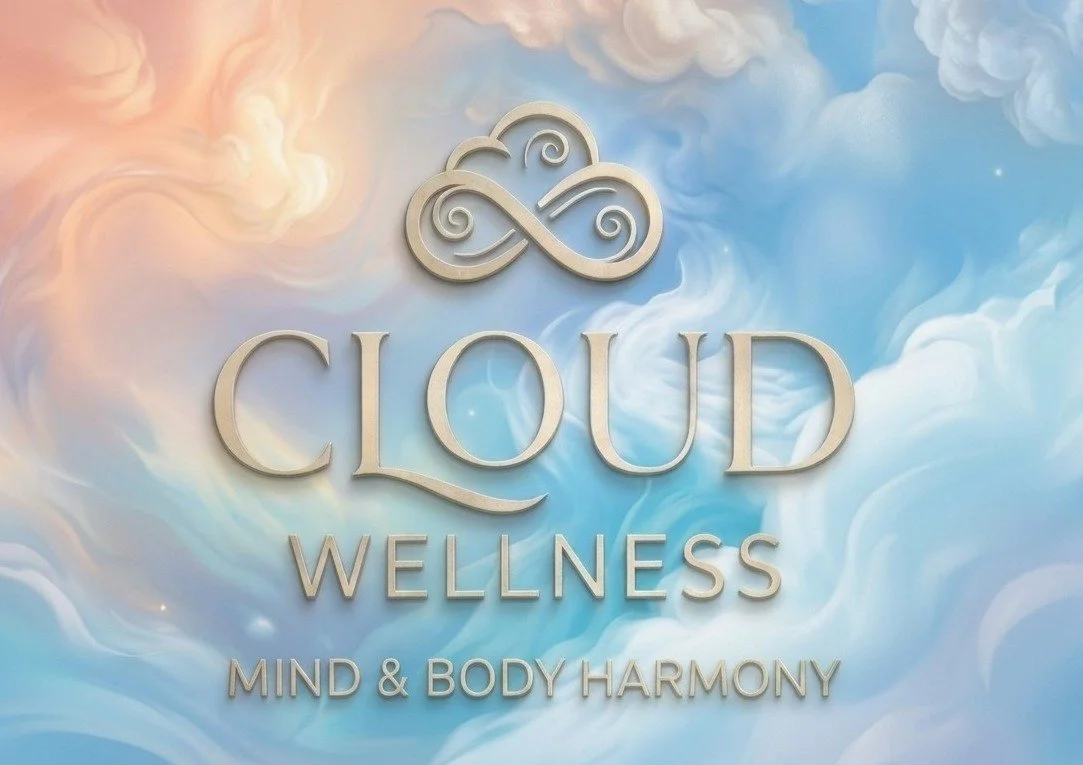 Sign for Cloud Wellness with a cloud logo above the words