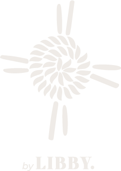 A black and white illustration of a coiled rope with several mature lobsters arranged around it.