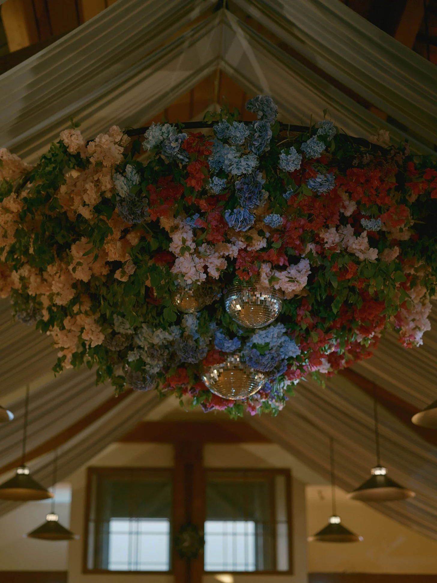 Felipe’s customers, Kate & Scotts floating floral arrangement