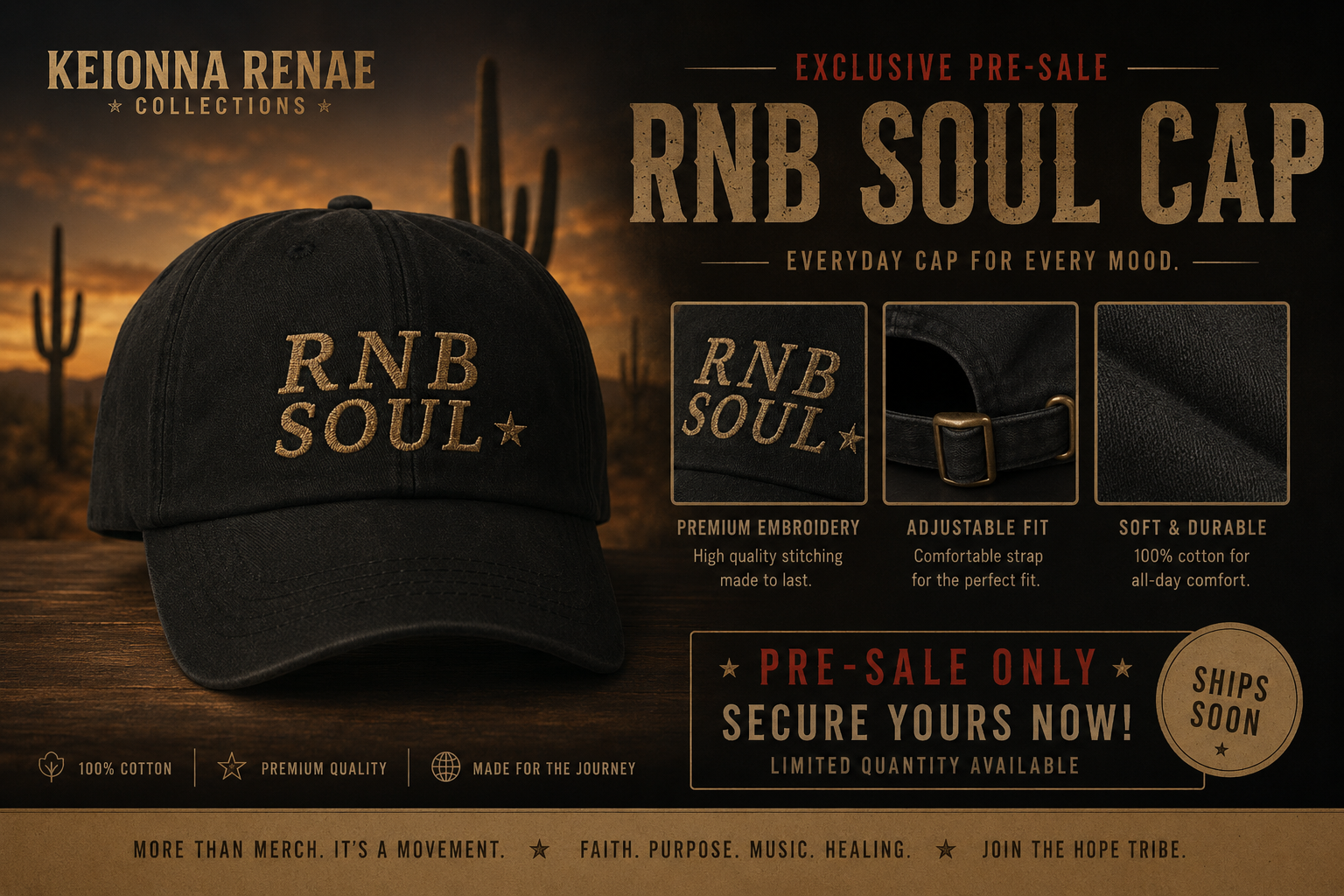 PRE LAUNCH Desert Soul Dad Hat