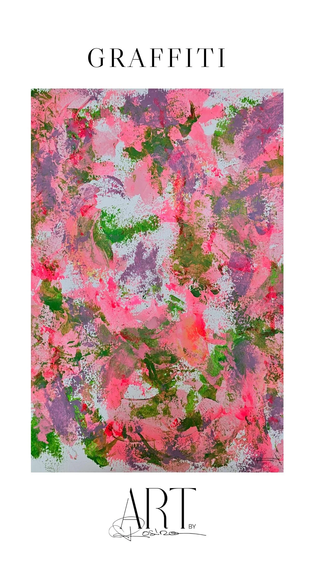 Acrylique sur papier 50 x 65 cm encadré sous verre