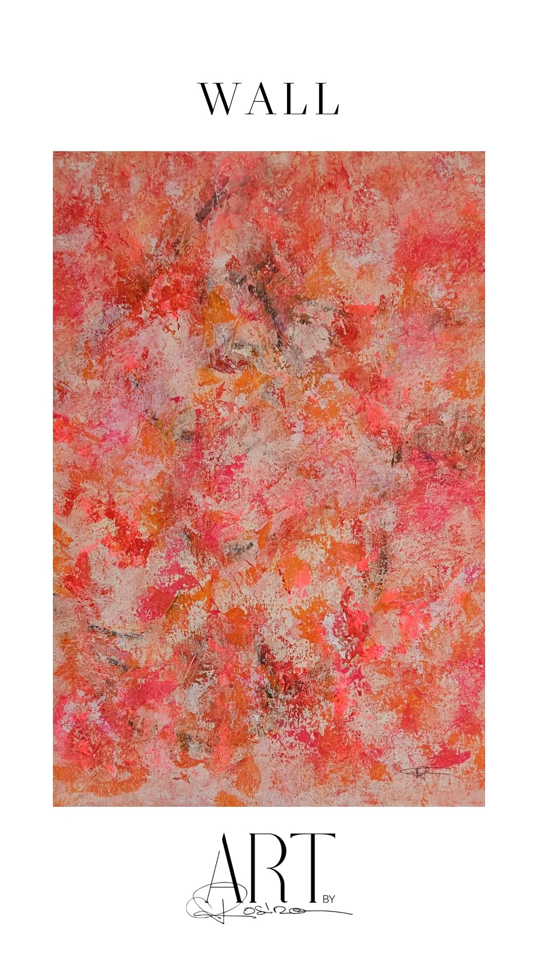 Acrylique sur papier 50 x 65 cm encadré sous verre