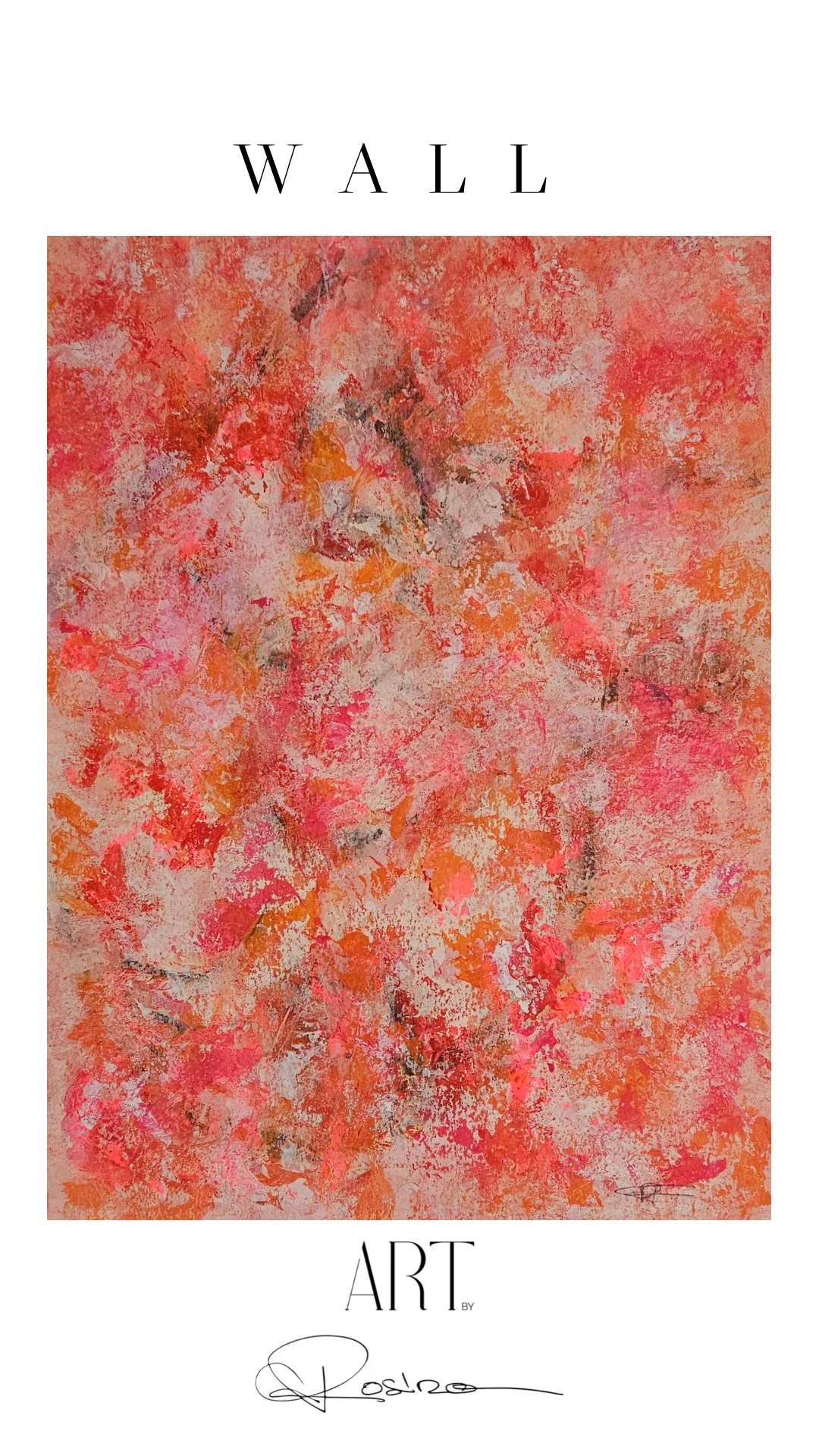 Acrylique - fusain sur papier 50 x 65 cm encadré sous verre