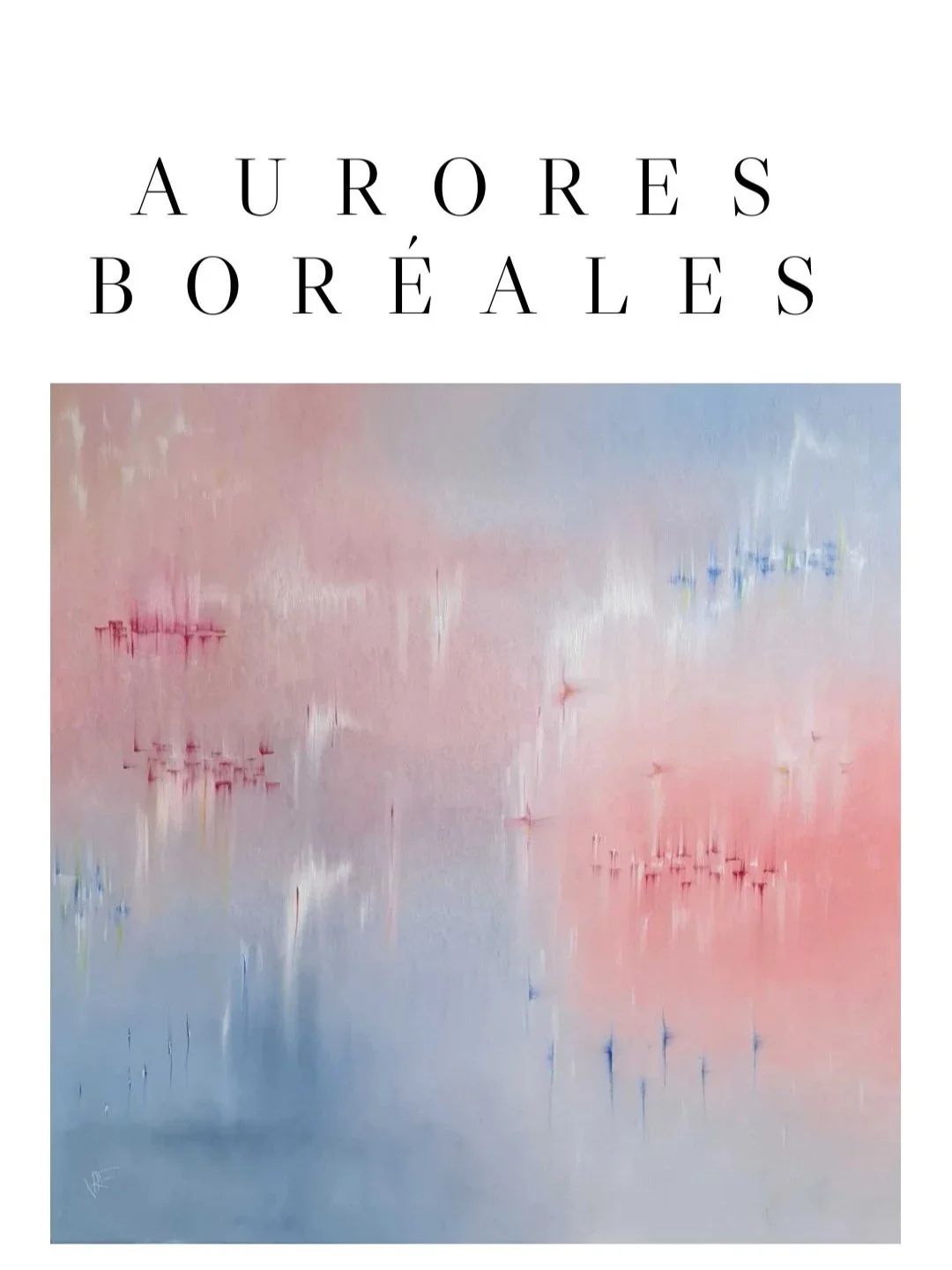 Huile sur canvas 80 x 80 cm