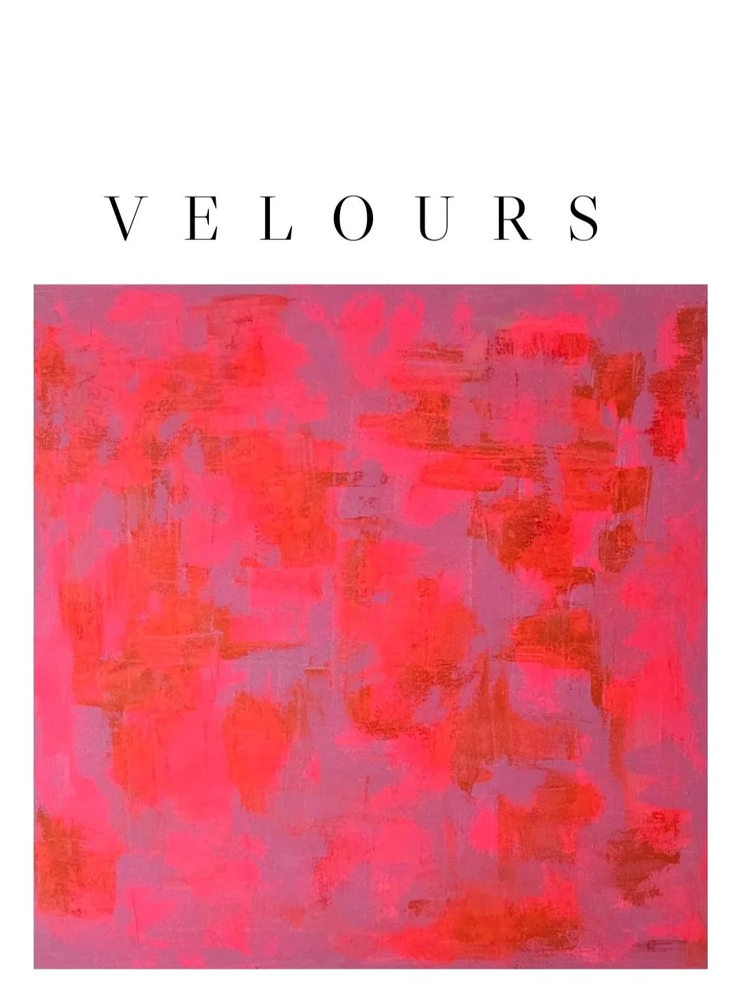 Acrylique sur canvas 50 x 50 cm