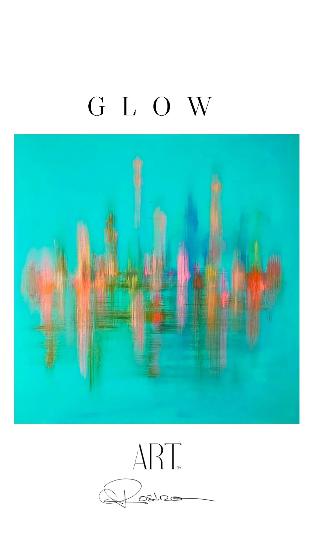 Acrylique sur canvas 100 x 100 cm