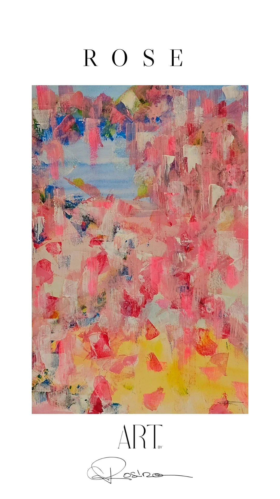 Acrylique - aquarelle sur papier
50 x 65 cm
encadré sous verre