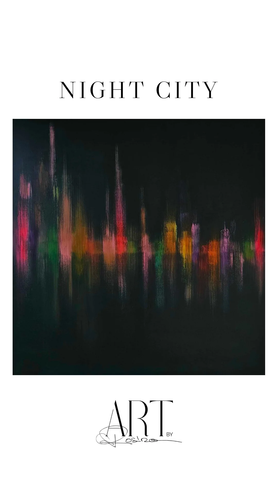 Acrylique sur canvas 100 x 100 cm
