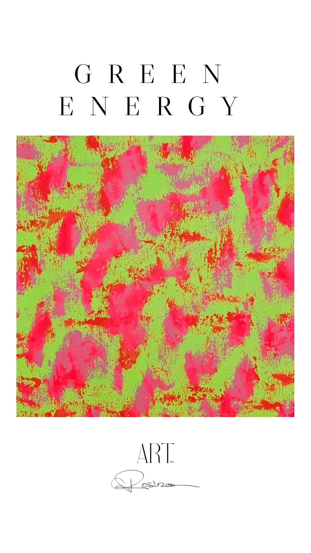 Acrylique sur canvas 100 x 100 cm