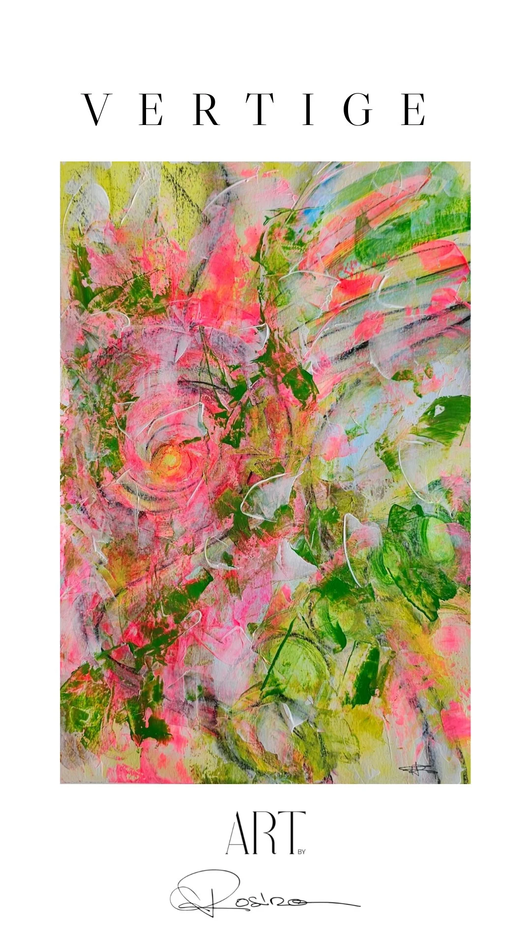 Acrylique - fusain - aquarelle - gouache sur papier 50 x 65 cm encadré sous verre