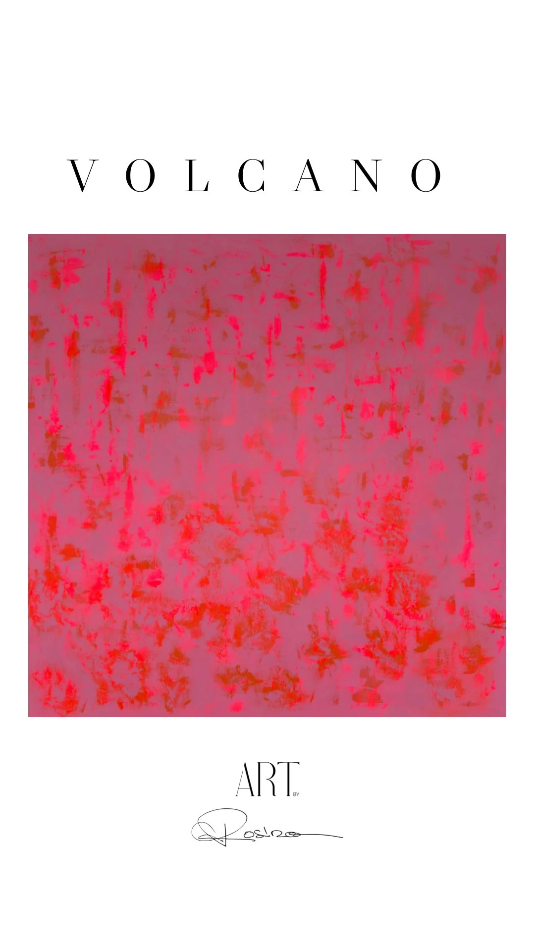 Acrylique sur canvas 100 x 100 cm