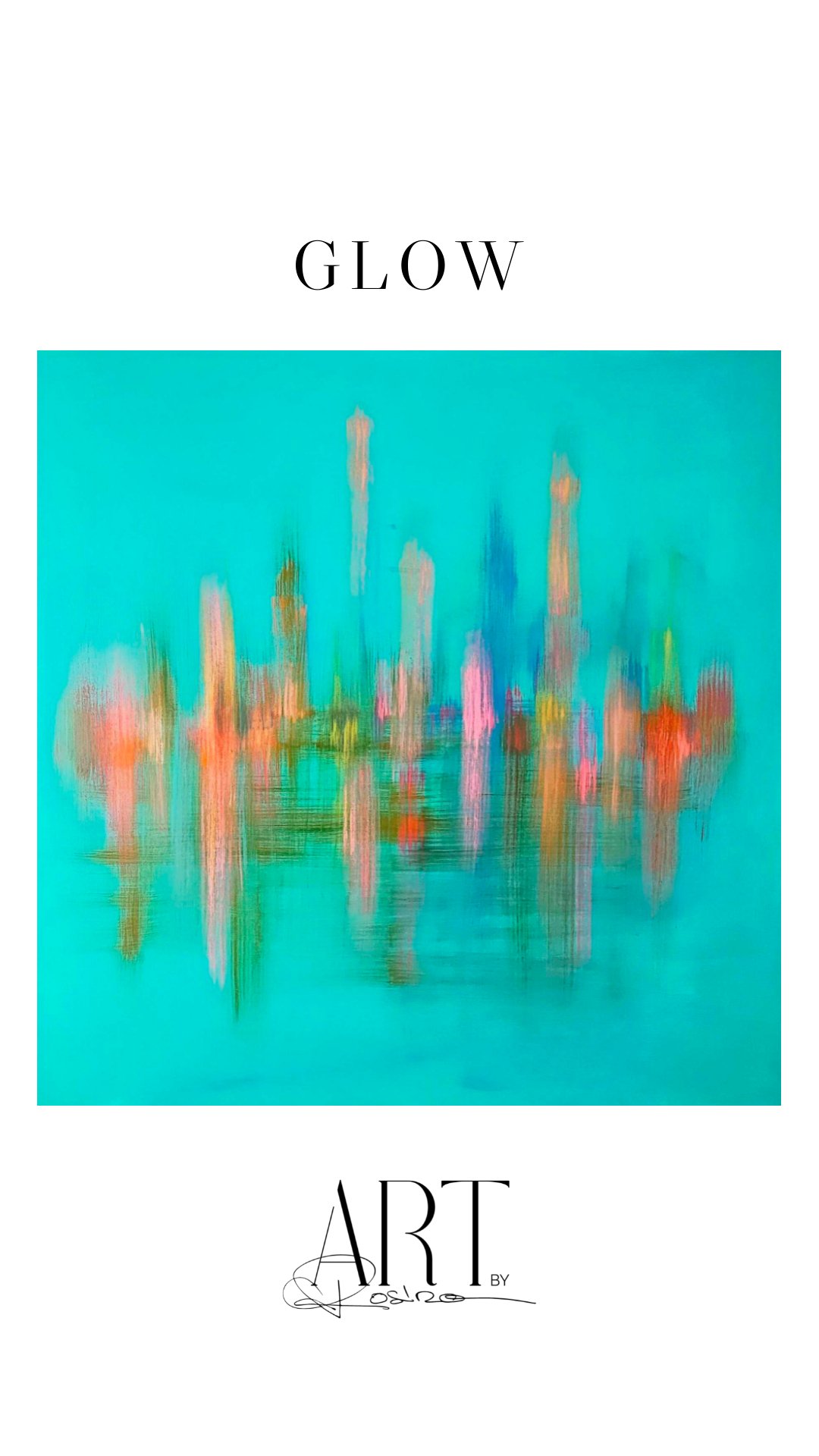 Acrylique sur canvas 100 x 100 cm