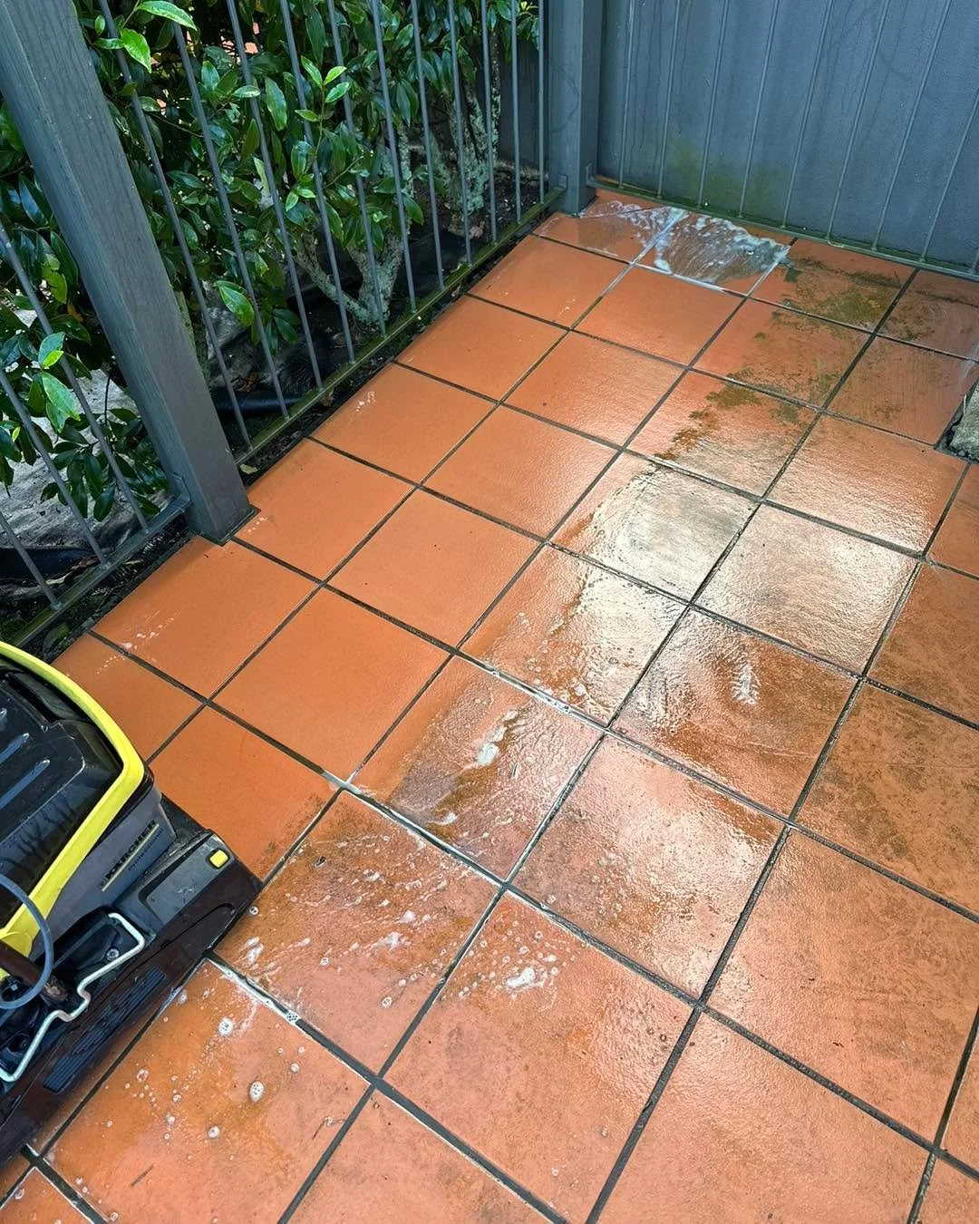 Deck cleaning using our floor scrubber machine is the process of removing dirt, grime, mould, mildew, and any other debris that has accumulated on a deck&rsquo;s surface.
Regular deck cleaning helps maintain the appearance and longevity of the deck b