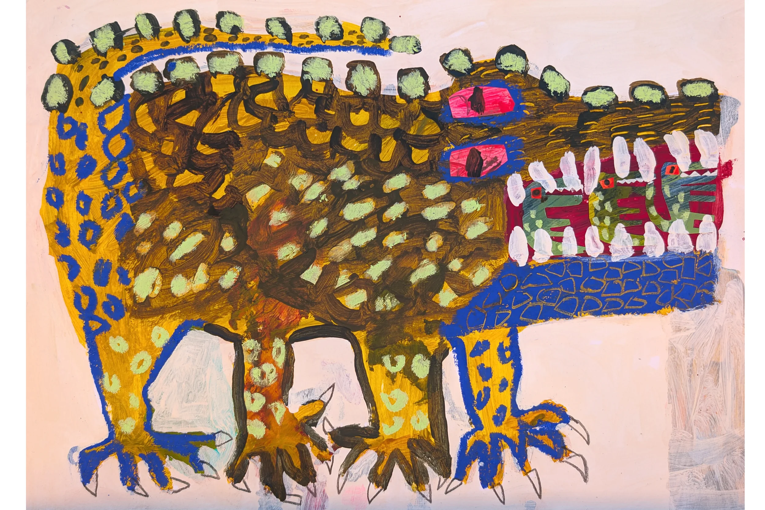Blue Mumma Croc
