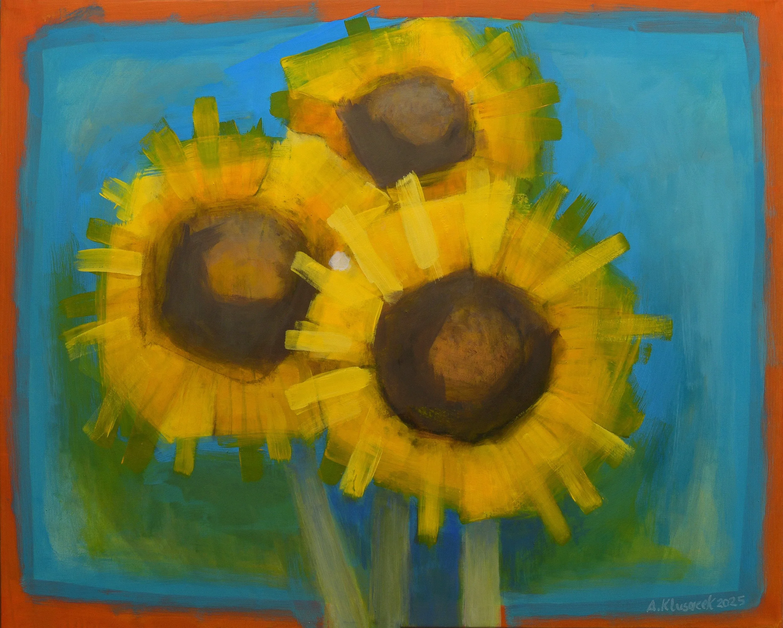„O.T." 2025/11. ACRYL 80x100cm