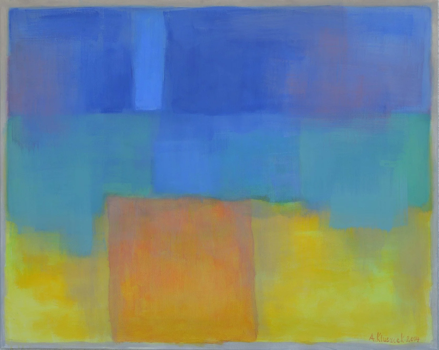 „O.T.“
2014-8. ACRYL
80x100cm