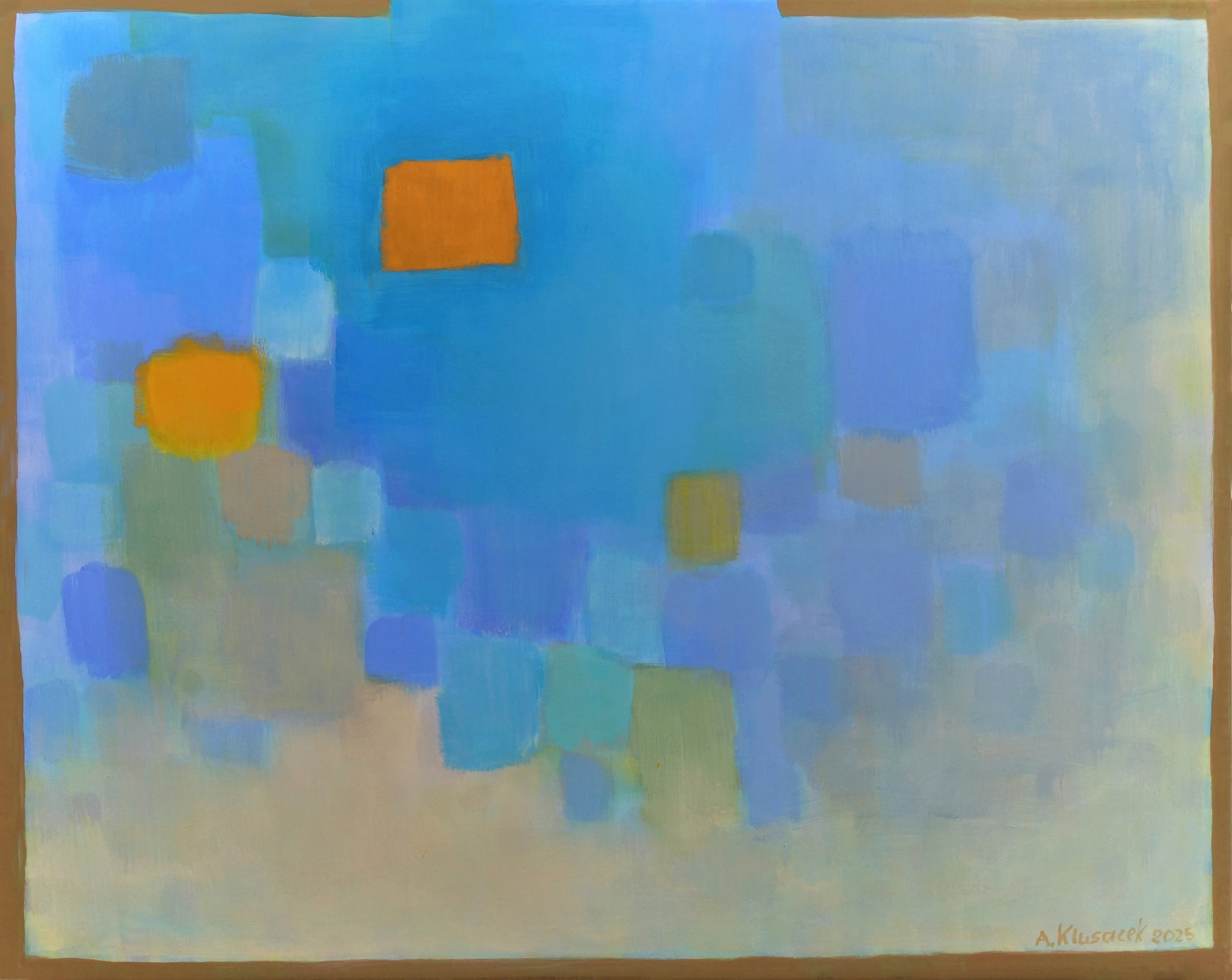 „O.T." 2025/1. ACRYL 80x100cm