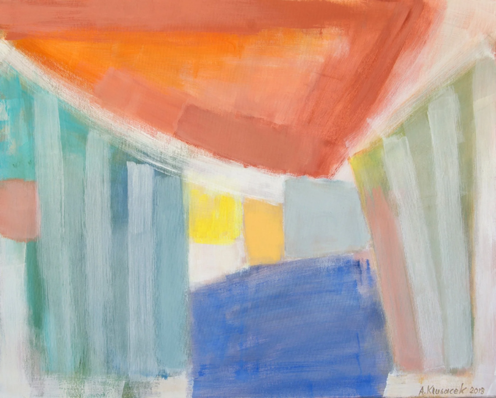 „O.T.“
2018-6. ACRYL
80x100cm