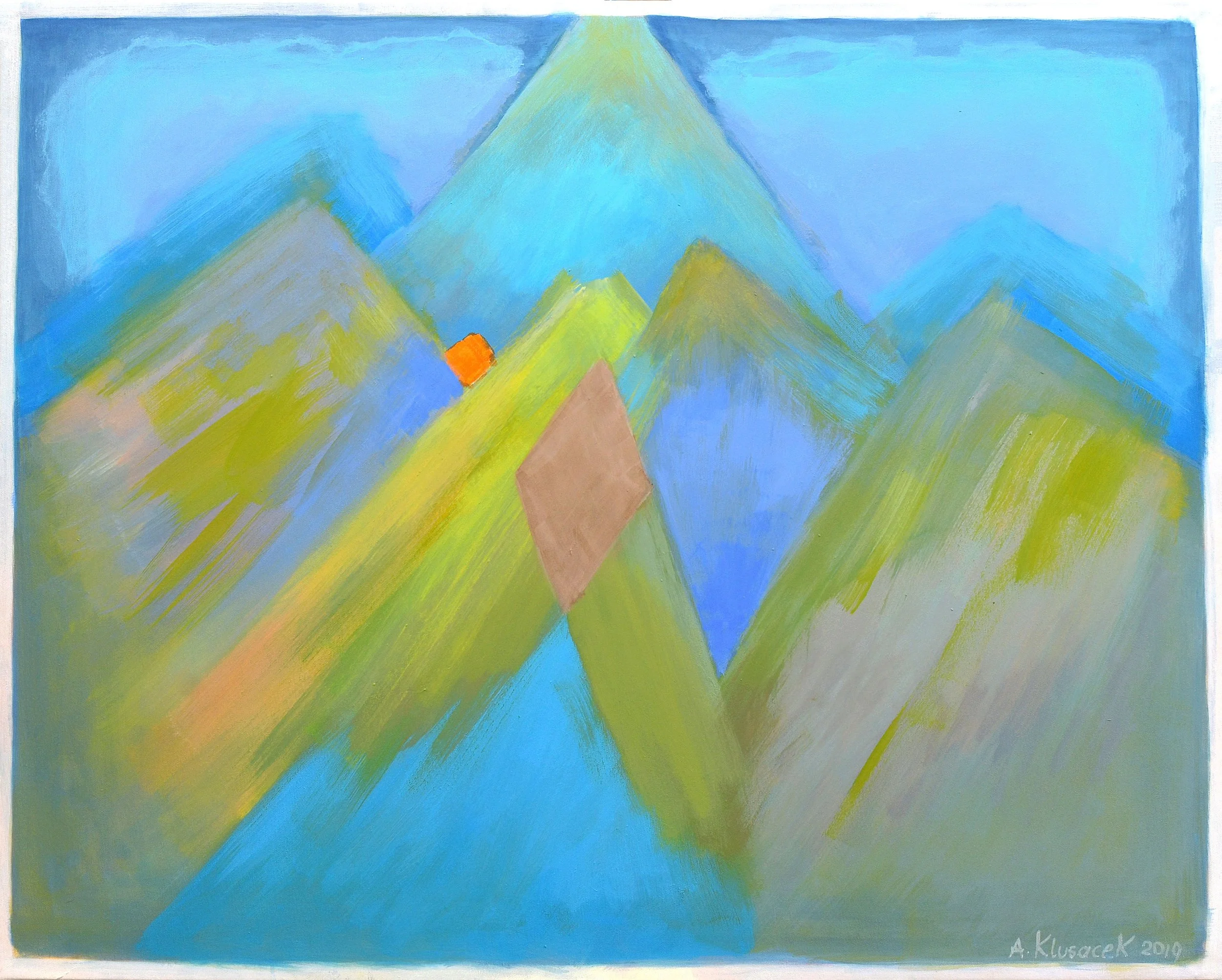 „O.T." 2019/3. ACRYL 80x100cm