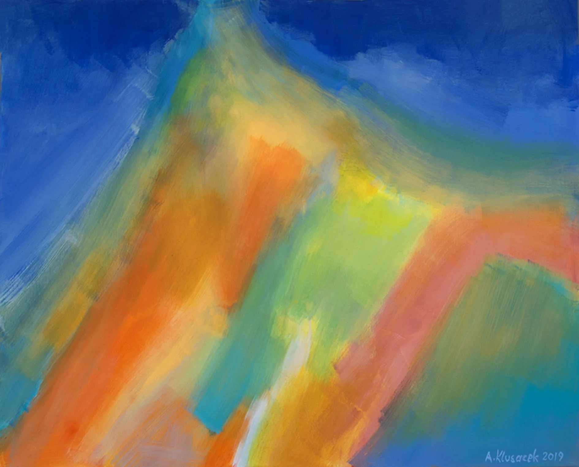 „O.T.“
2019-8. ACRYL
80x100cm