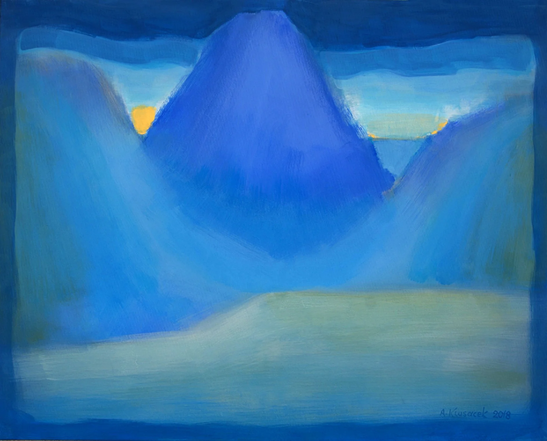 „O.T.“
2018-8. ACRYL
80x100cm