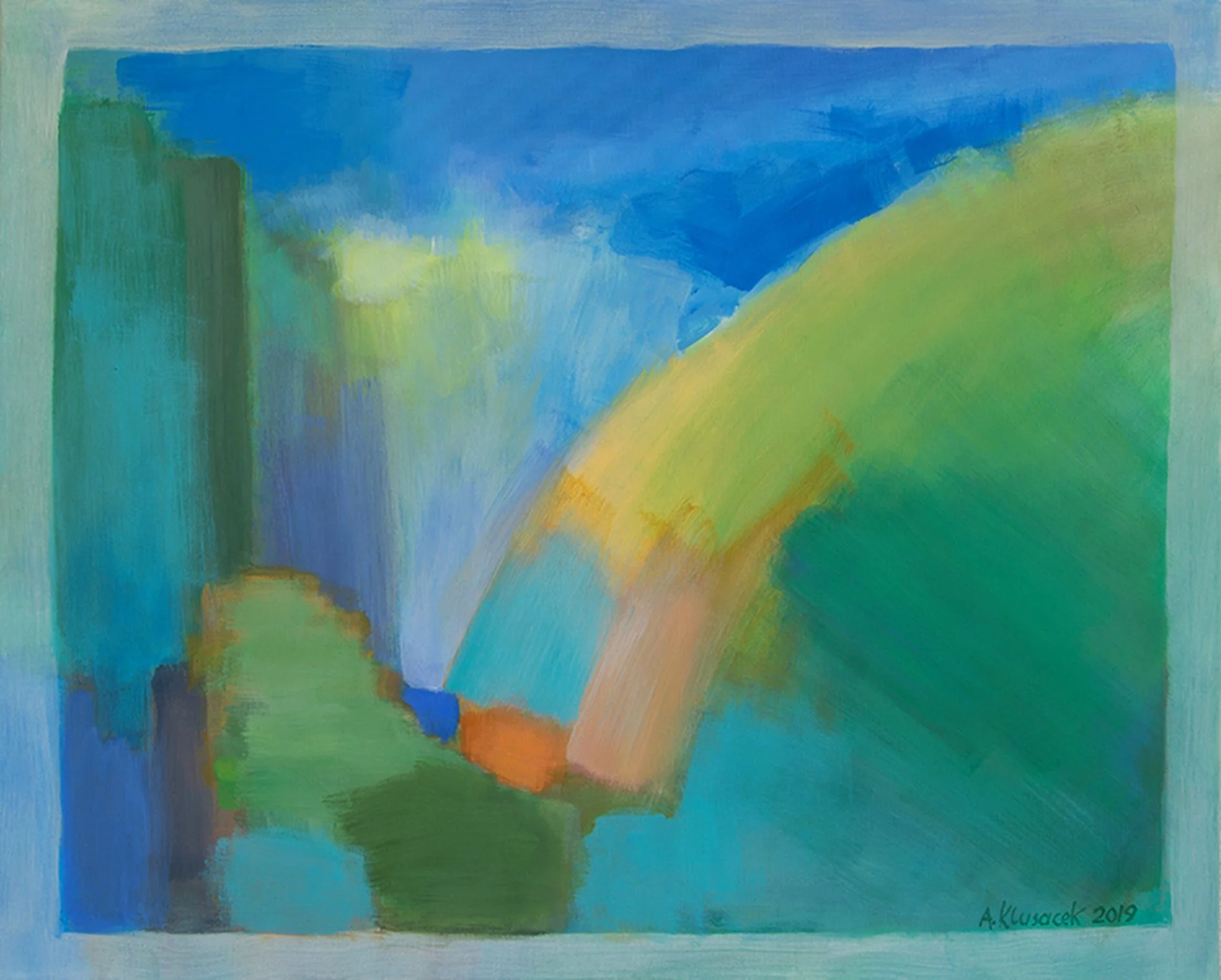 „O.T.“
2019-6. ACRYL
80x100cm