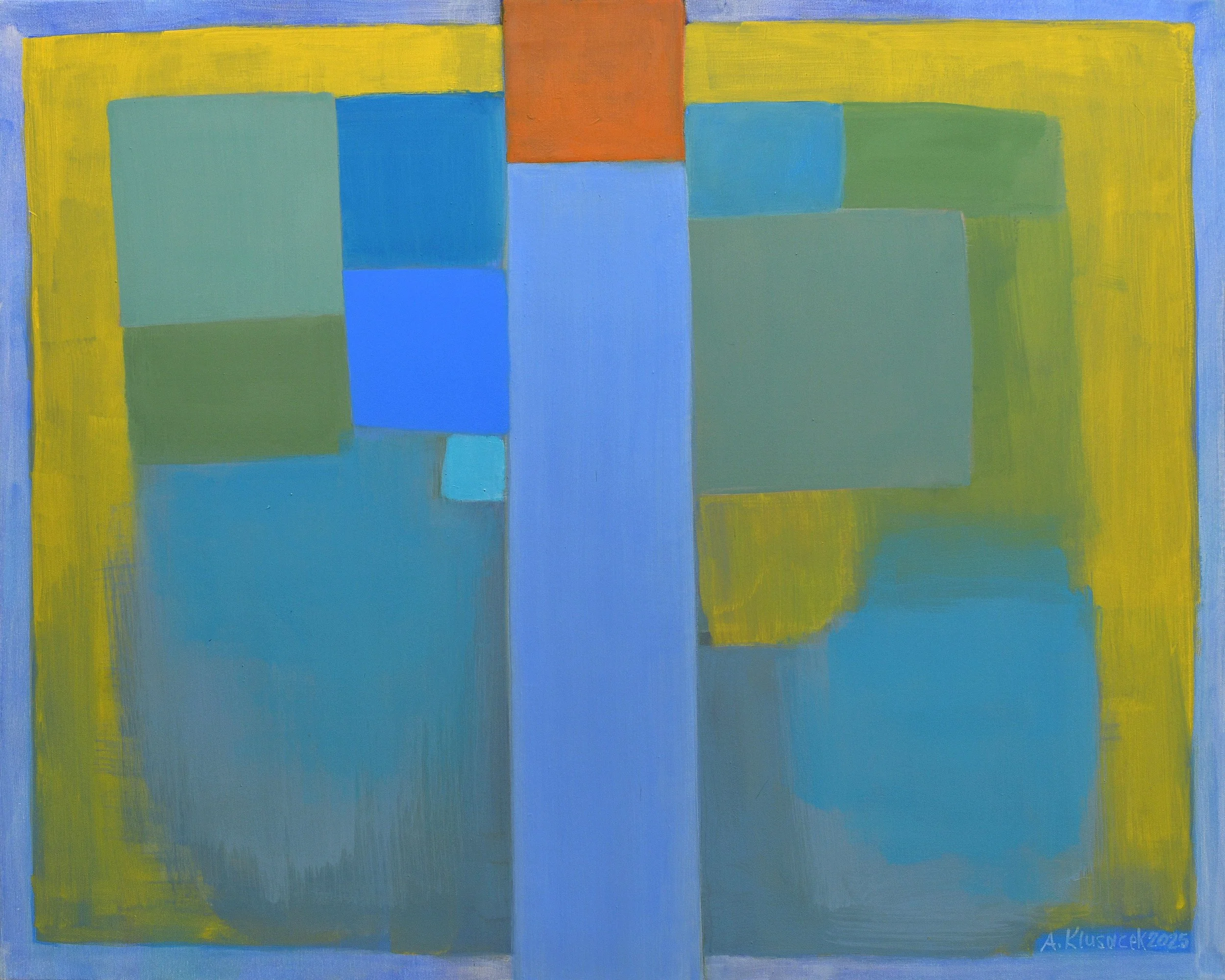 „O.T." 2025/10. ACRYL 80x100cm