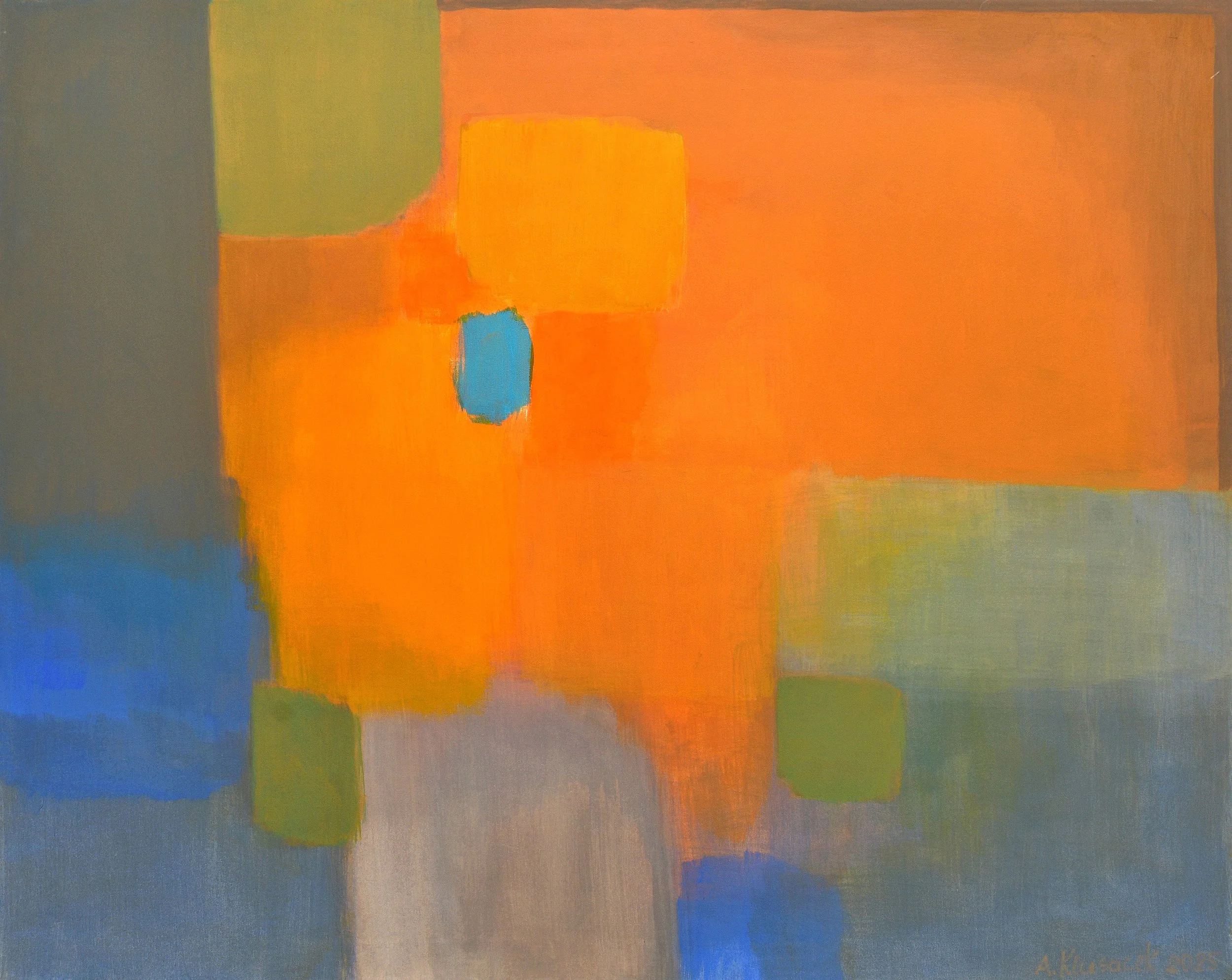 „O.T." 2025/5. ACRYL 80x100cm