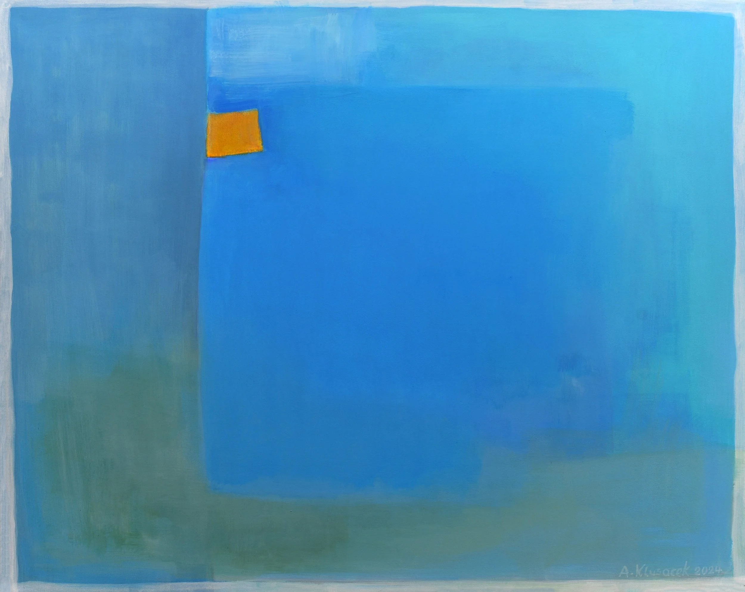„O.T." 2024/12. ACRYL 80x100cm