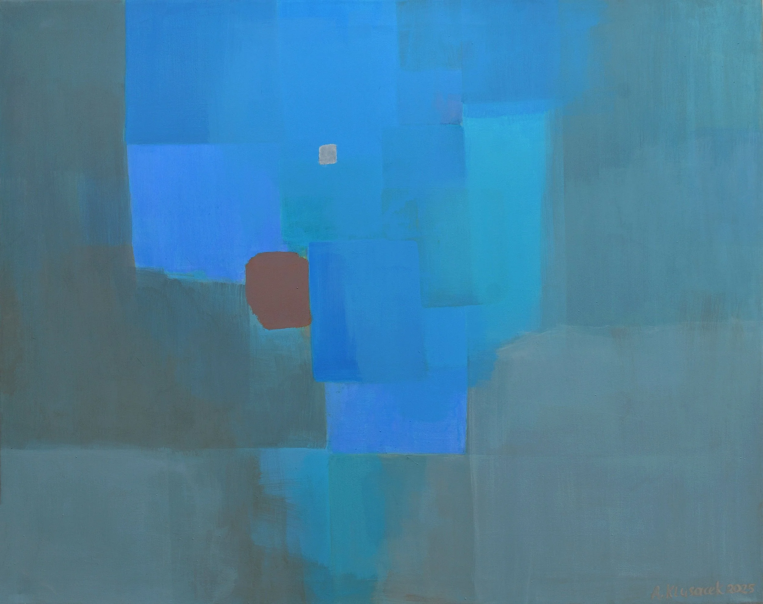 „O.T." 2025/2. ACRYL 80x100cm