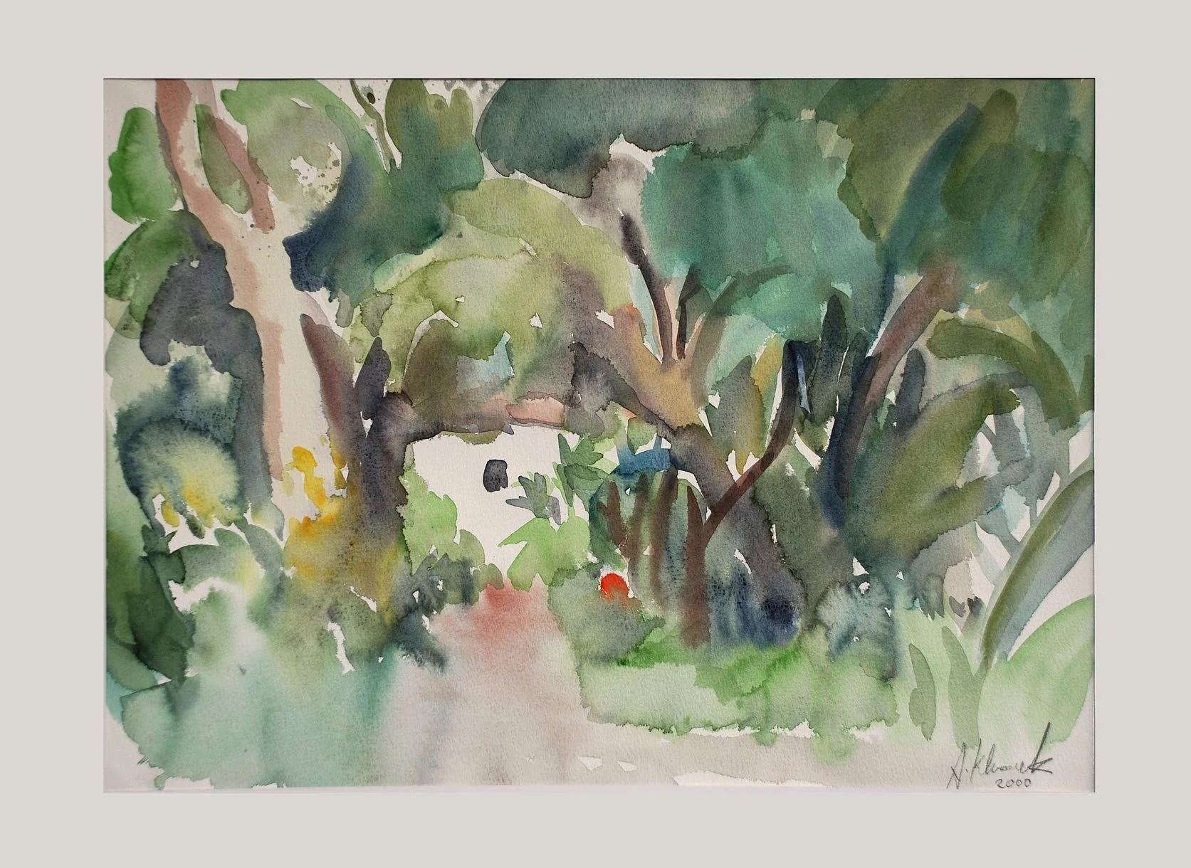 „HAUS IM PARK“ (MADEIRA)
2000-8. AQ.
M.P. - 65x50cm