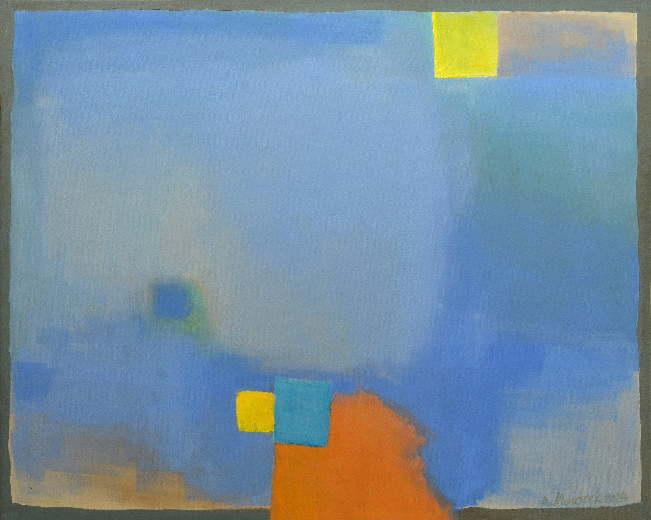 „O.T." 2024/1. ACRYL 80x100cm