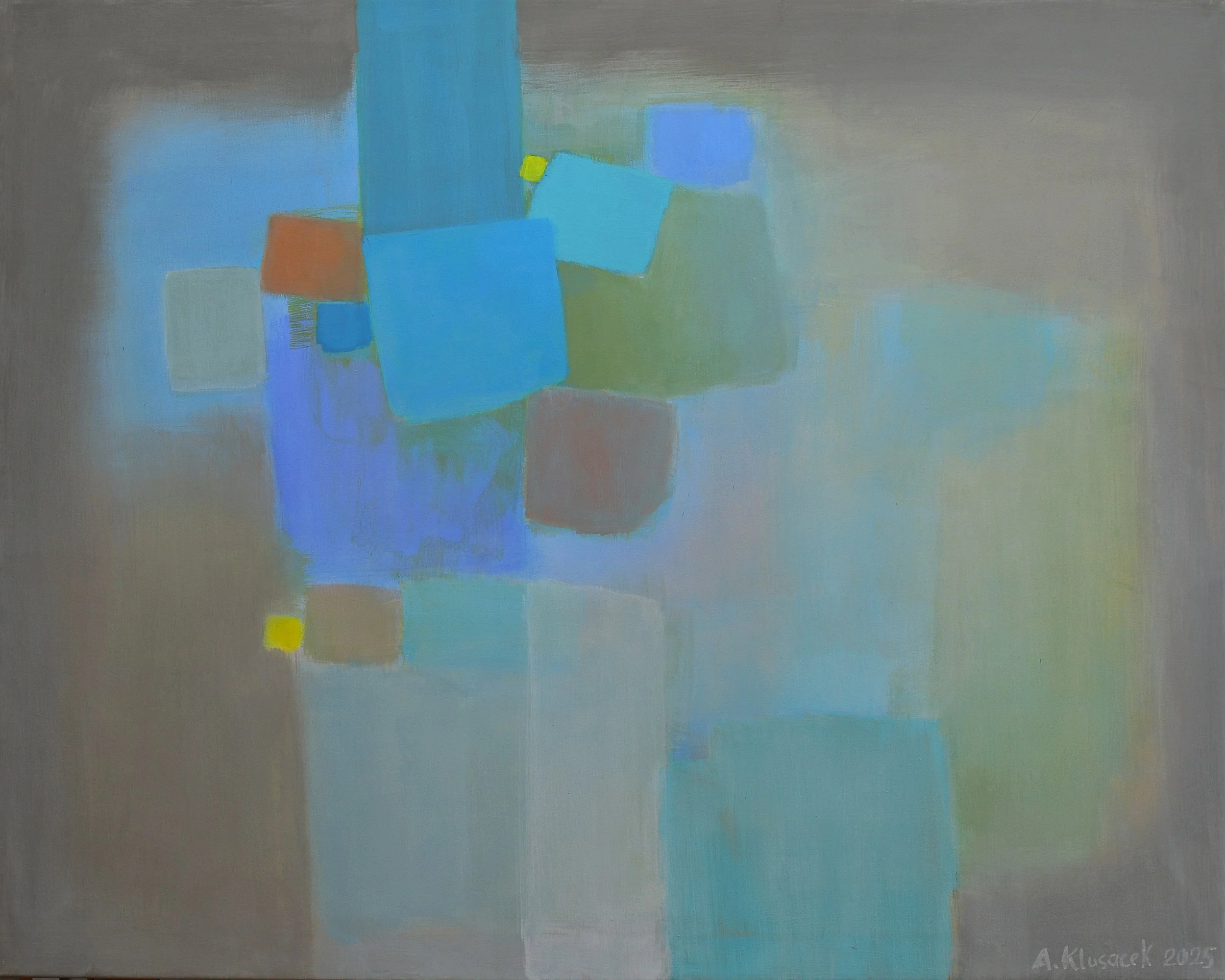„O.T." 2025/3. ACRYL 80x100cm