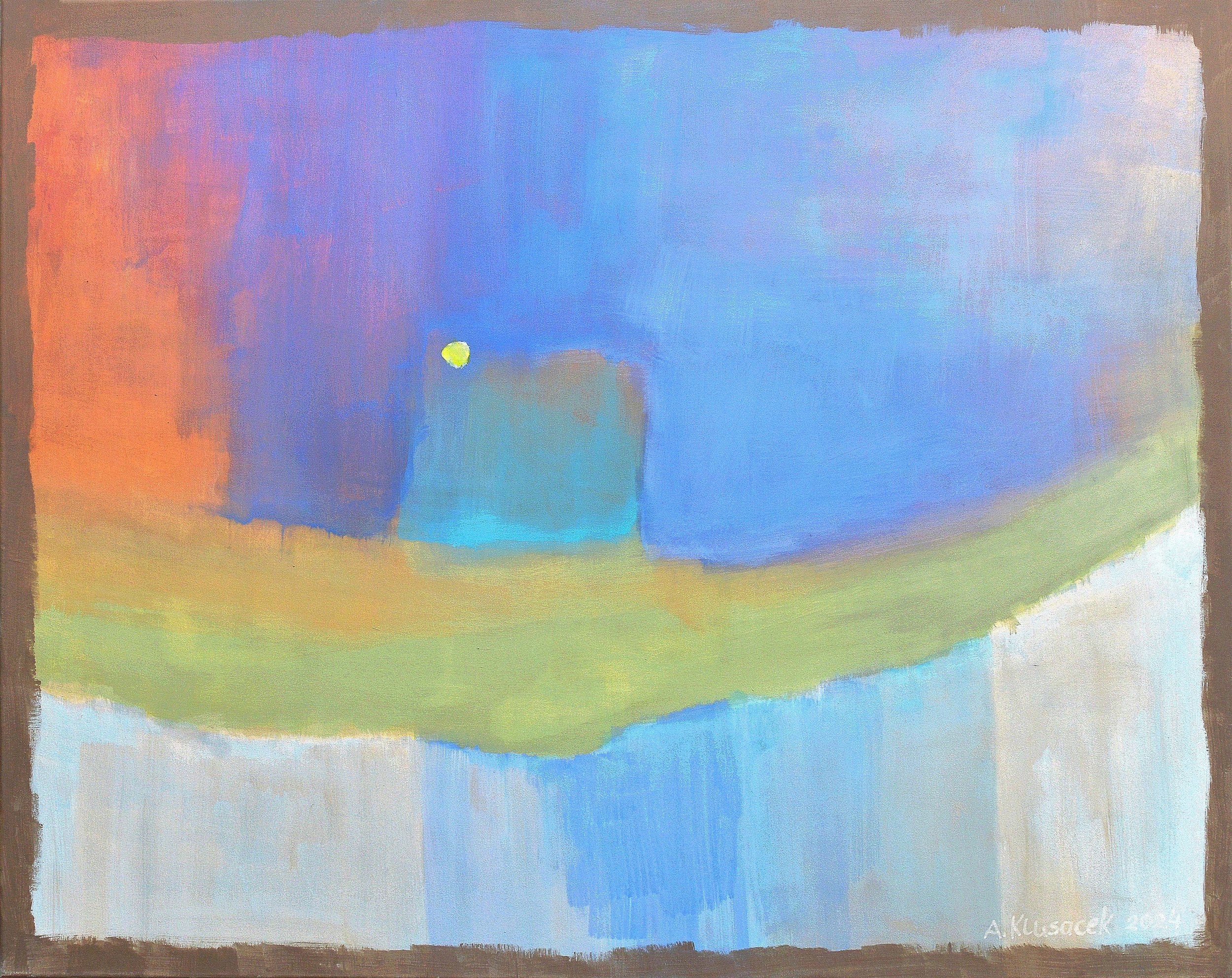 „O.T." 2024/14. ACRYL 80x100cm